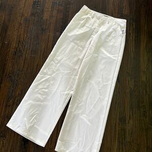 Wide Leg WHITE DRESS Pants size 12